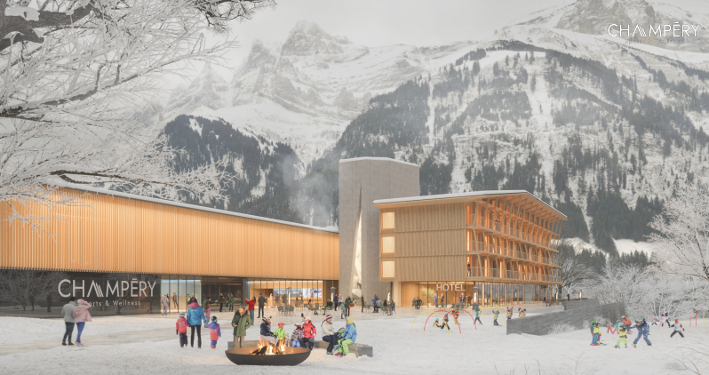 Champéry: le projet de rénovation du Palladium prend forme